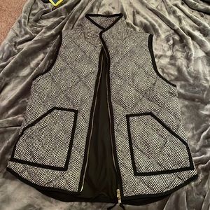jcrew Herringbone vest